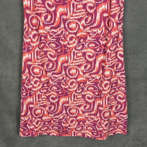 Title Nine Dress Womens Medium Pink Breeze Drape Neck Sleeveless Sporty Outdoor - Picture 3 of 11